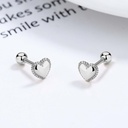 Lea Heart Studs