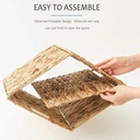 Wicker Foldable Basket