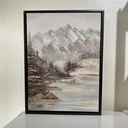 Mountains Framed Print