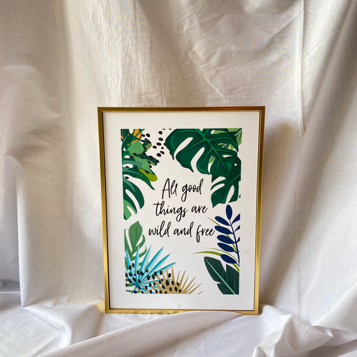 [HOME-022] Wild Framed Print
