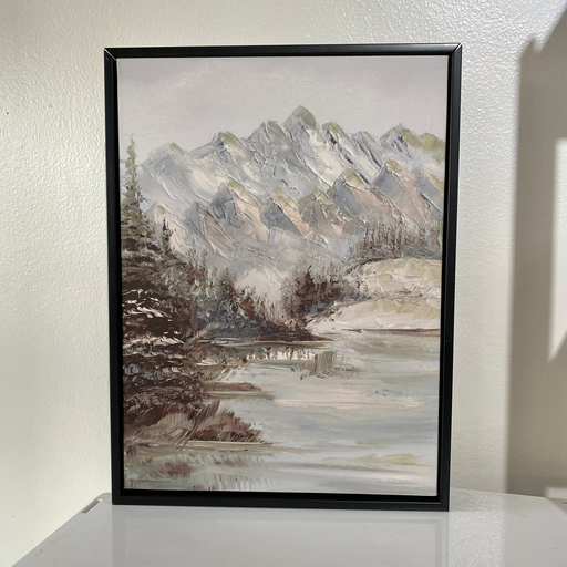 [HOME-072] Mountains Framed Print