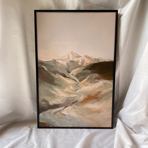 Mountains Framed Print