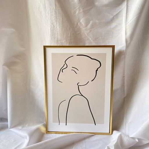 Lady Framed Print